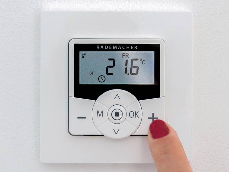 Energieeffizientes Heizen mit HomePilot von Rademacher Energieeffizientes Heizen mit HomePilot von Rademacher