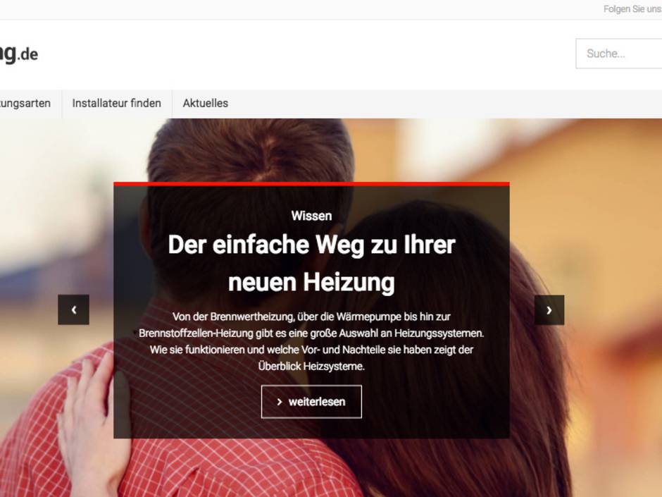 Heizungskauf im Netz: Neues Heizungsportal von Viessmann
