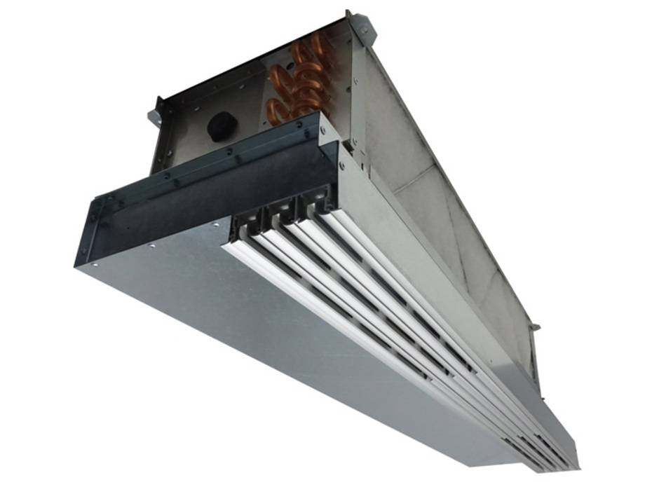 Neues Gerät von LTG kombiniert Schlitzauslass und Ventilatorkonvektor Neues Gerät von LTG kombiniert Schlitzauslass und Ventilatorkonvektor