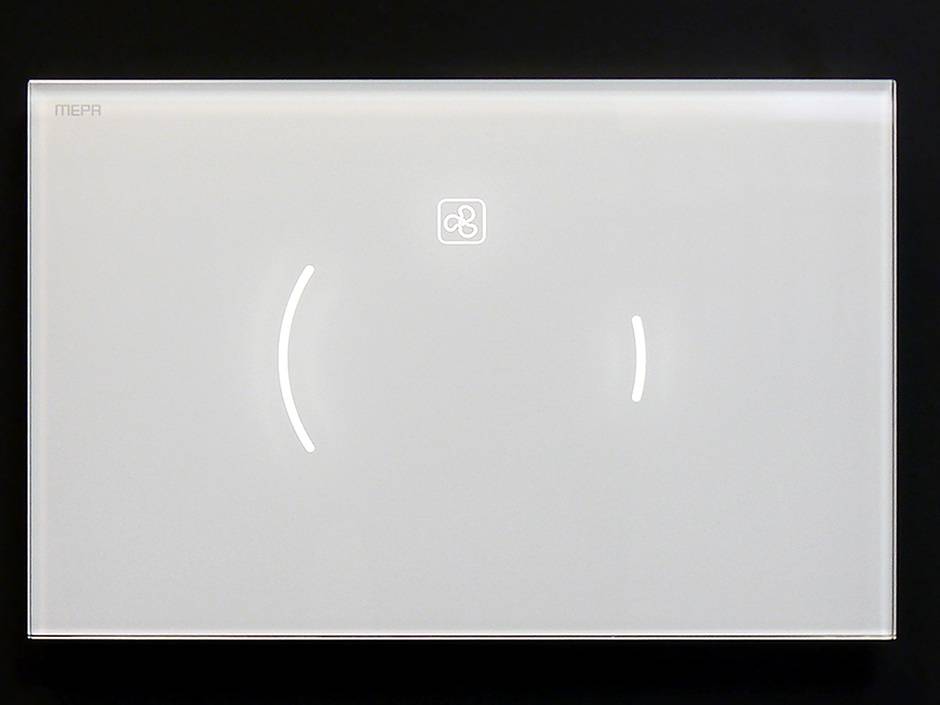 Berührungslose WC-Betätigungsplatte MEPAzero Lumo Berührungslose WC-Betätigungsplatte MEPAzero Lumo
