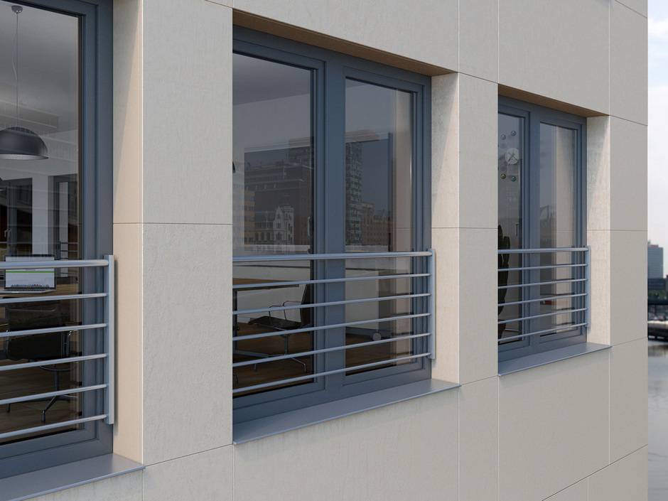 Schüco: Absturzsicherungen für Kunststoff-Fenster Schüco: Absturzsicherungen für Kunststoff-Fenster