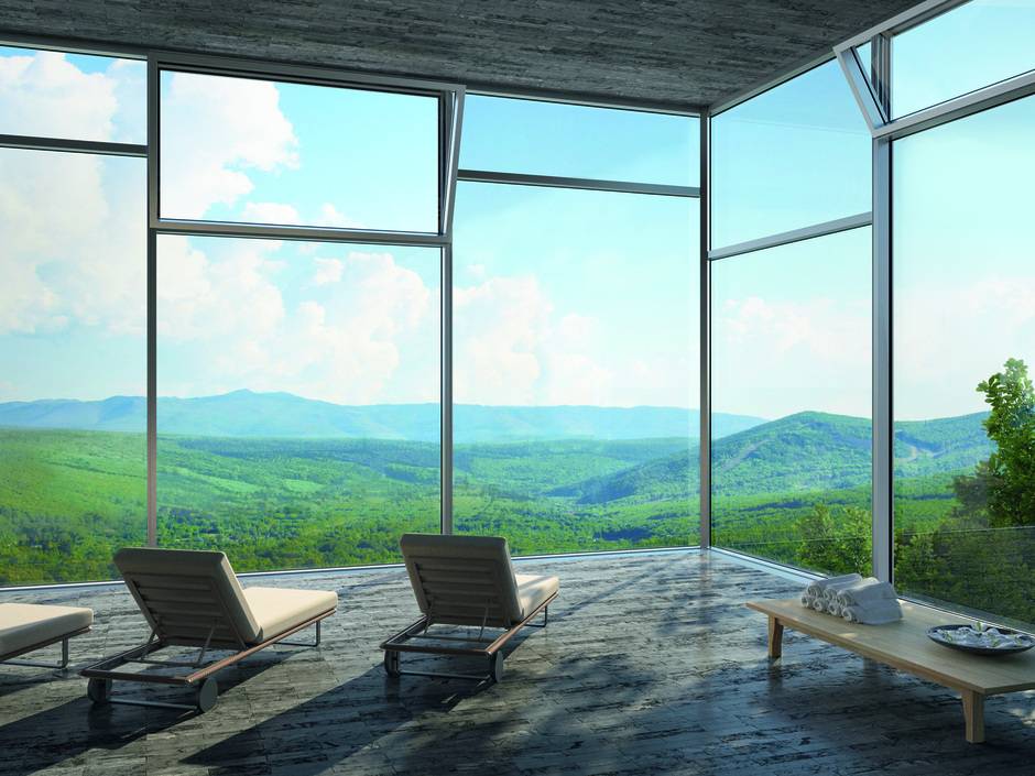 Schüco: Glas-Fassadensystem auf Passivhaus-Niveau