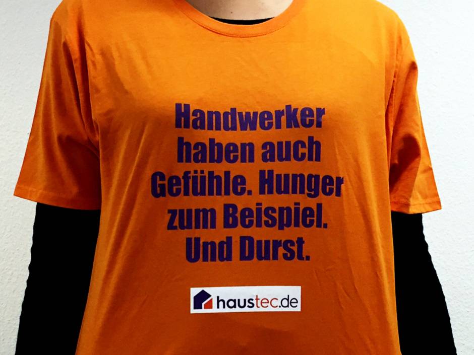 Gewinnspiel: Das ultimative Handwerker-T-Shirt Gewinnspiel: Das ultimative Handwerker-T-Shirt