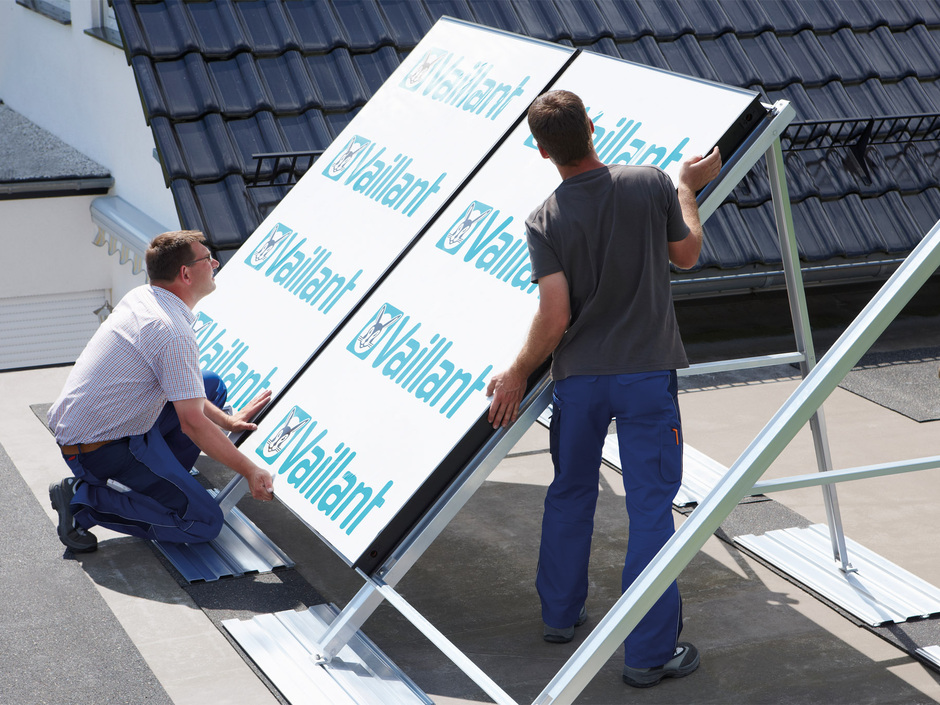 Solare Unterstützung: Effizient heizen mit Sonnenwärme Solare Unterstützung: Effizient heizen mit Sonnenwärme