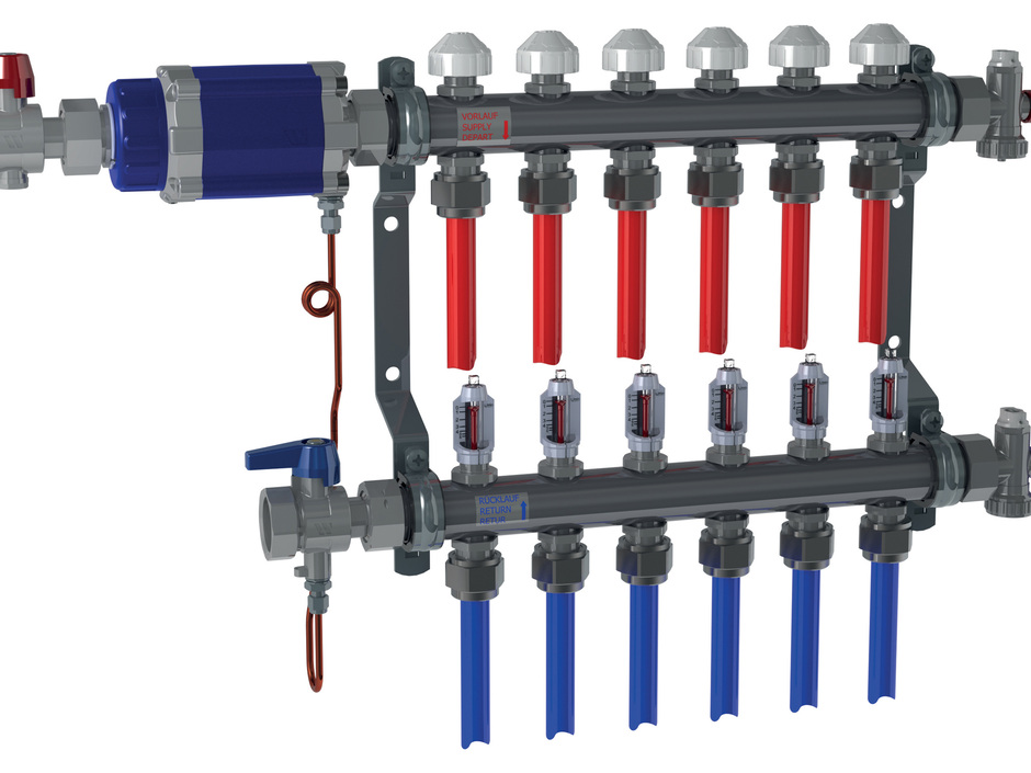 Watts Ventile: Konstanter Hydraulischer Abgleich für Flächenheizungen