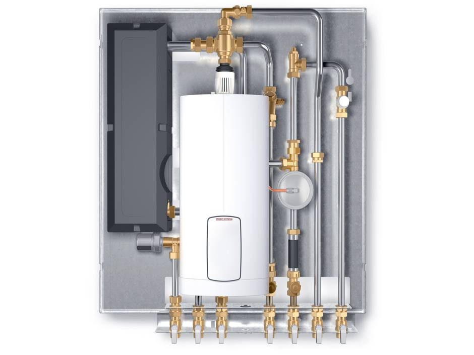 Stiebel Eltron: Wohnungsstation mit integriertem Durchlauferhitzer Stiebel Eltron: Wohnungsstation mit integriertem Durchlauferhitzer