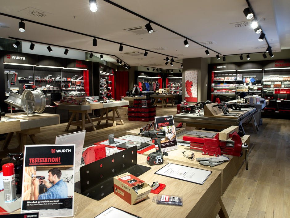 Würth eröffnet ersten Markenshop Würth eröffnet ersten Markenshop