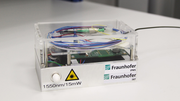 Sensor Mit Faser Bragg Gitter Smarte Alarmanlage Erkennt