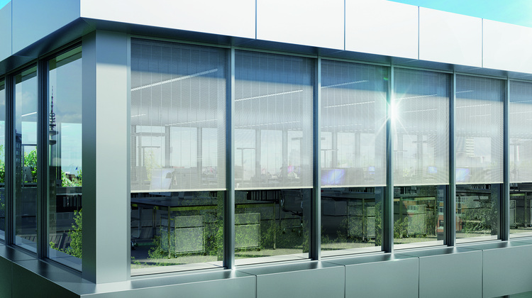 Schuco Sonnenschutz Csb Mit Rollbarem Lamellensystem Haustec