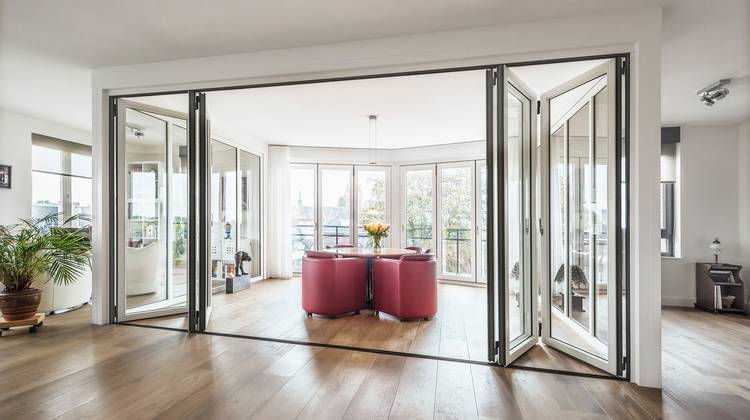 Solarlux: Glas-Faltwand als Schallschutzelement | Haustec Solarlux: Glas-Faltwand als Schallschutzelement | Haustec