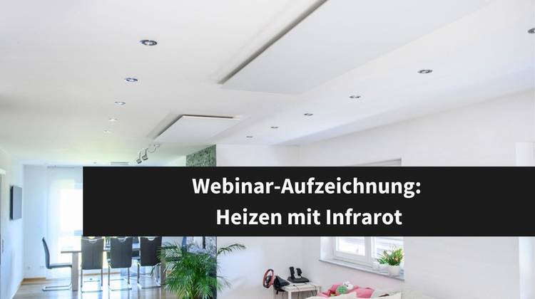 Heizen mit Infrarot