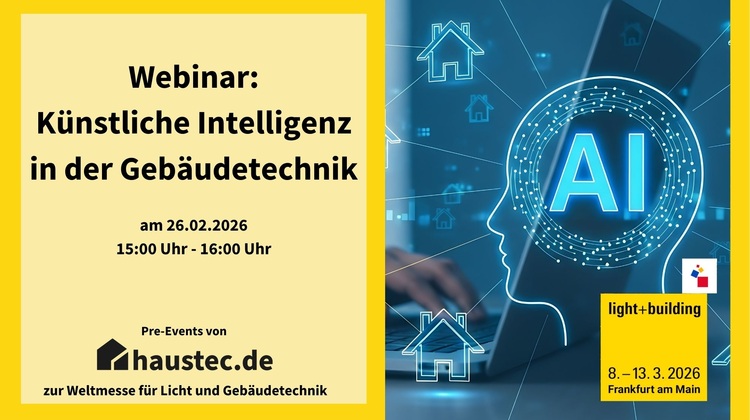 Webinar: Künstliche Intelligenz in der Gebäudetechnik
