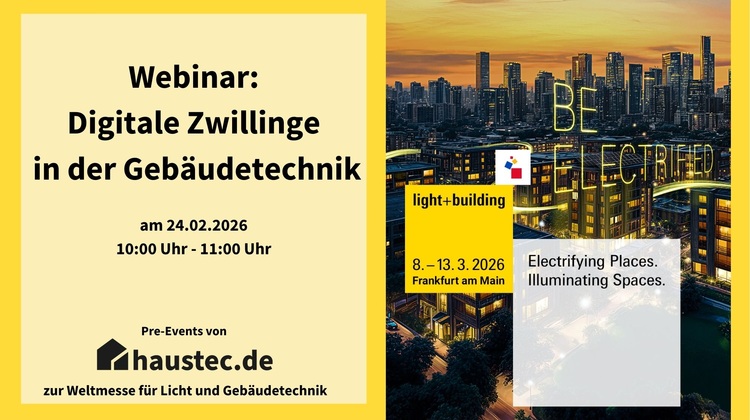 Webinar: Digitale Zwillinge in der Gebäudetechnik
