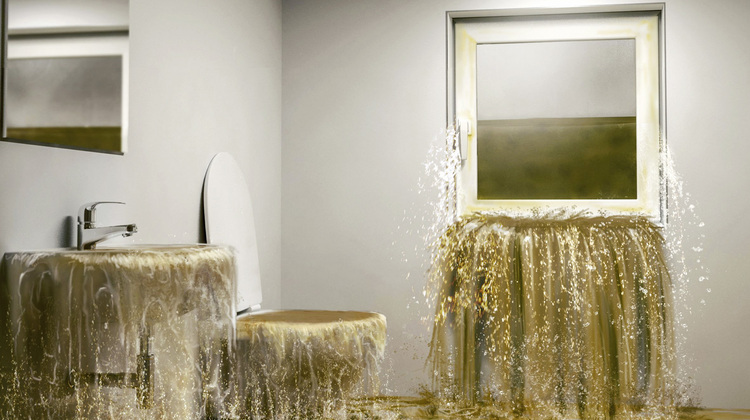 Badezimmer Im Keller Einbauen - minimalistisches Interieur