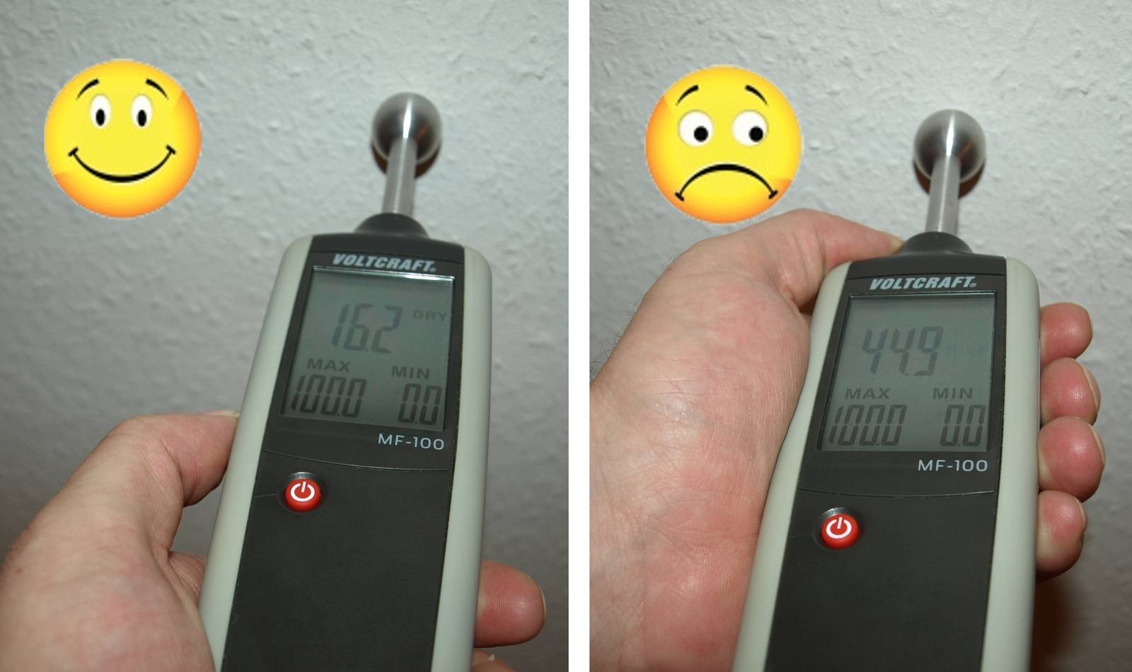 Wie funktioniert eine kapazitive Feuchtemessung? | Haustec