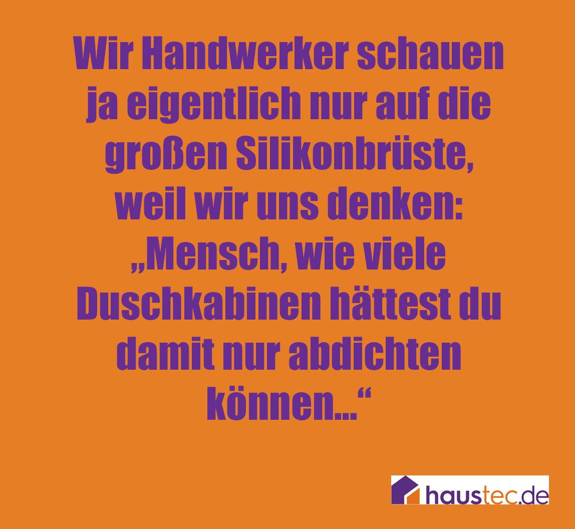 Die 100 besten Handwerkersprüche Haustec