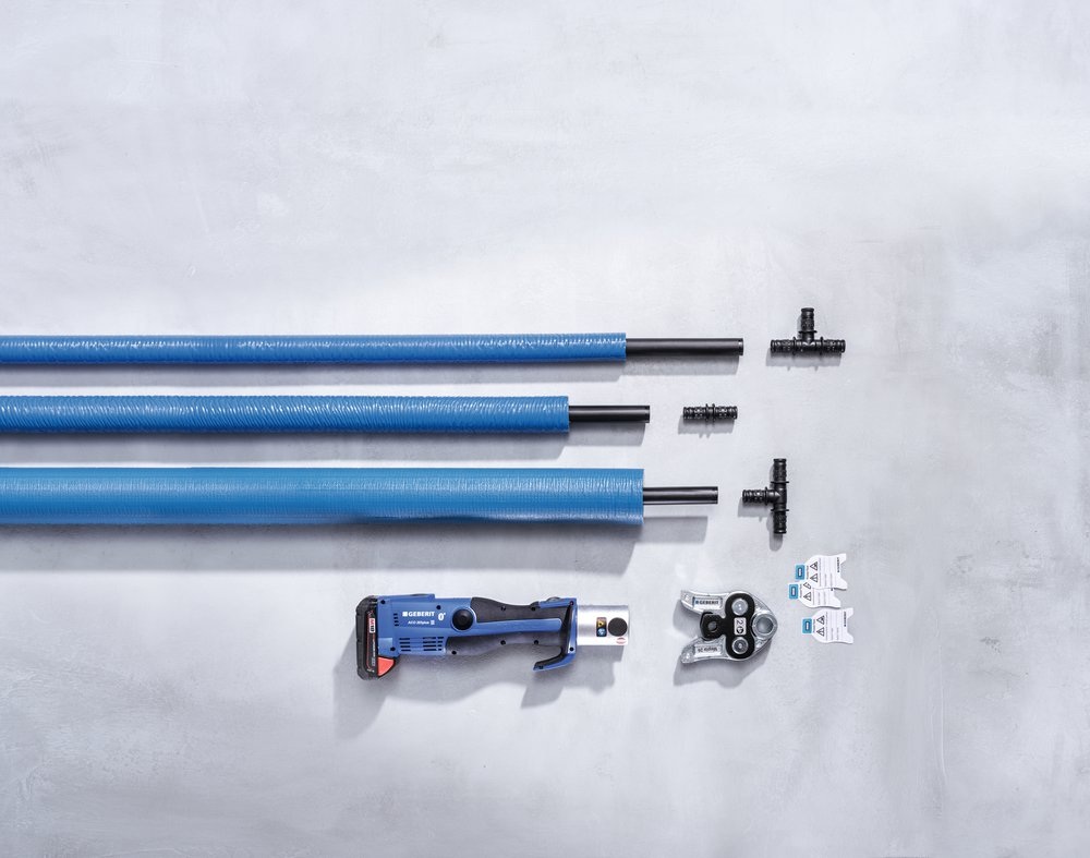 Geberit: Mepla Systemrohr vorgedämmt beschleunigt Installation | Haustec