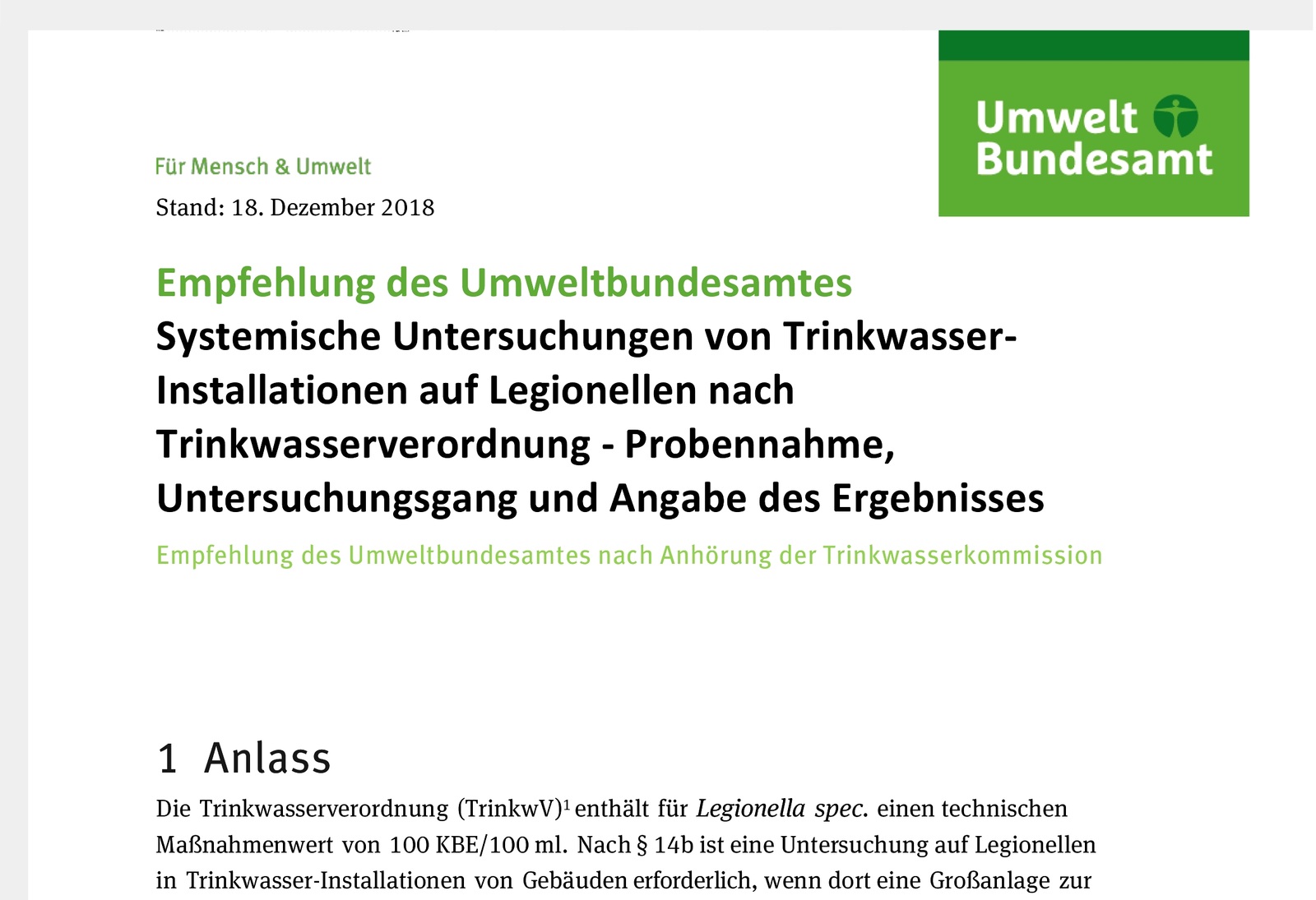 Produktbild von Medivere Mikrobiologische Trinkwasseranalyse - Sicherheit Durch Laboruntersuchung Auf Legionellen, E. Coli, Coliforme Bakterien & Mehr Gemäß Trinkwasserverordnung
