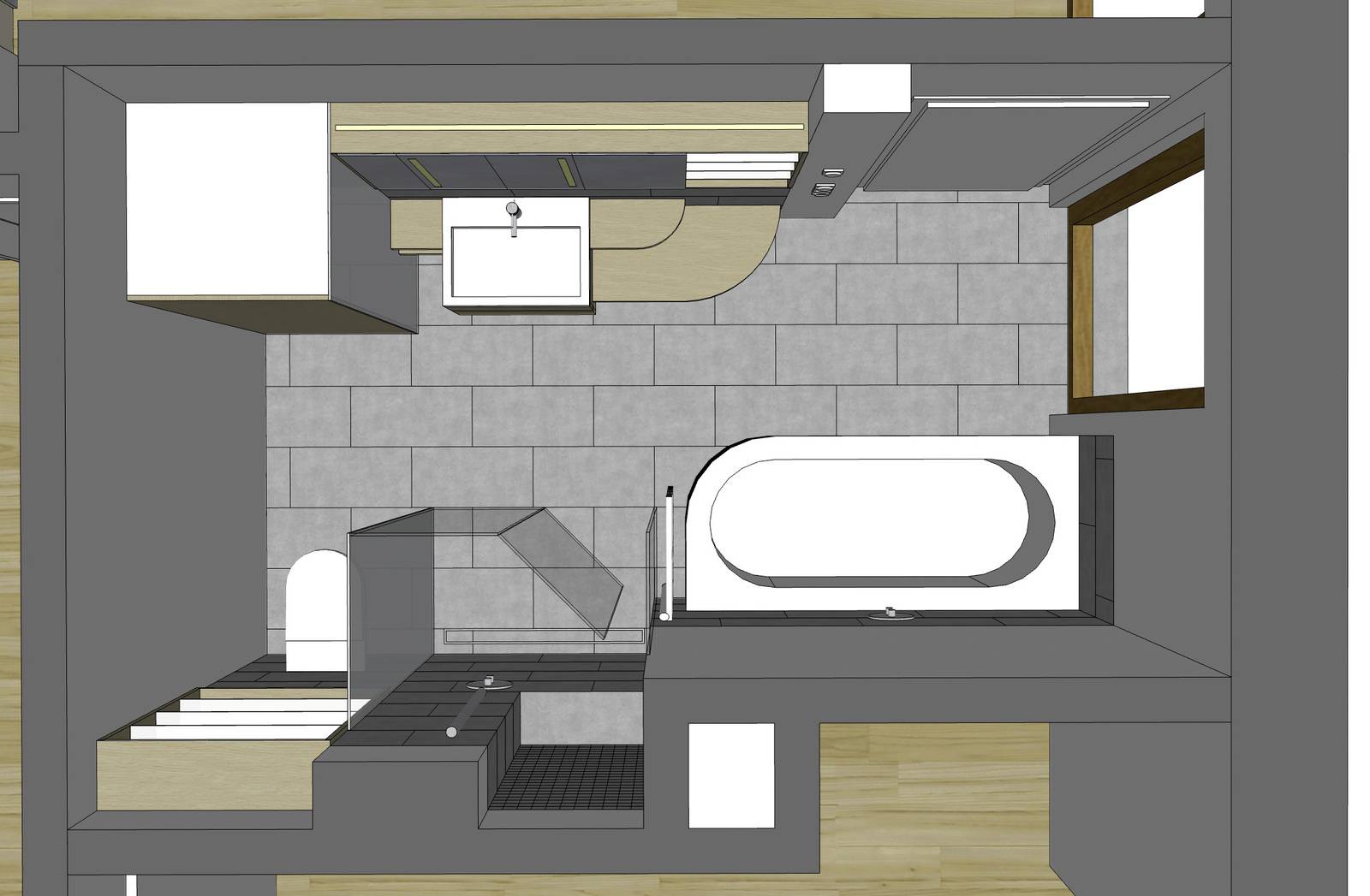 Badplanung: Ein Grundriss, zwei Varianten | Haustec