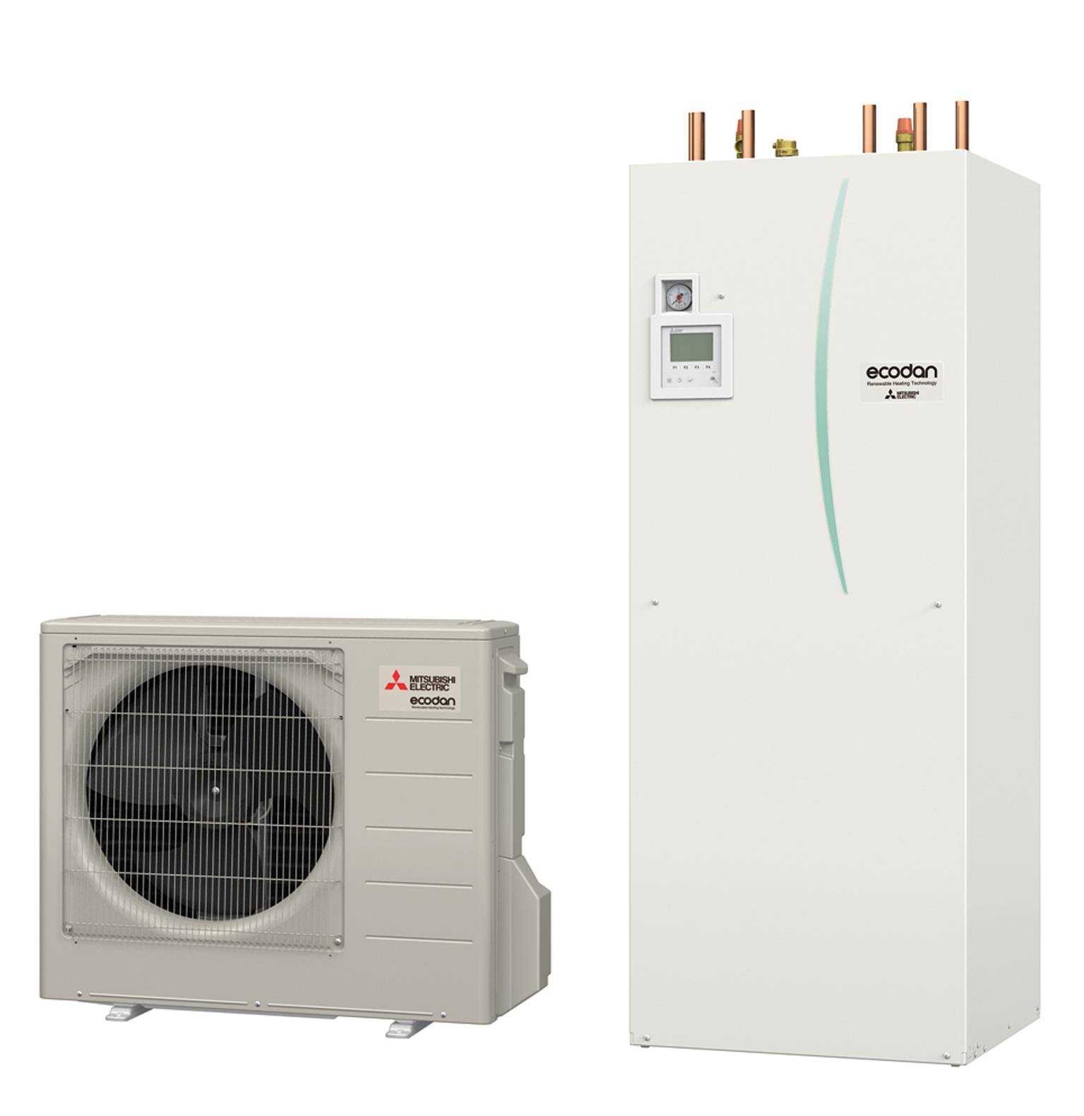 Mitsubishi Electric CO2Wärmepumpen mit natürlichem Kältemittel für hohen Warmwasserbedarf