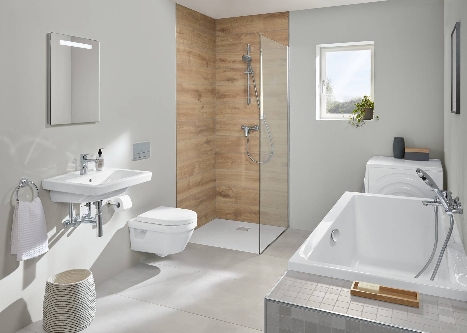 Villeroy & Boch Newo Günstige BadSerie mit DesignAnspruch Haustec