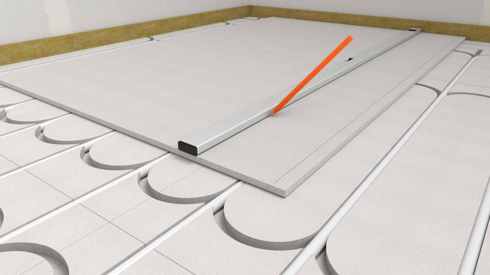 Fermacell Therm25 Fußbodenheizung für die Sanierung von Bestandshäusern Haustec