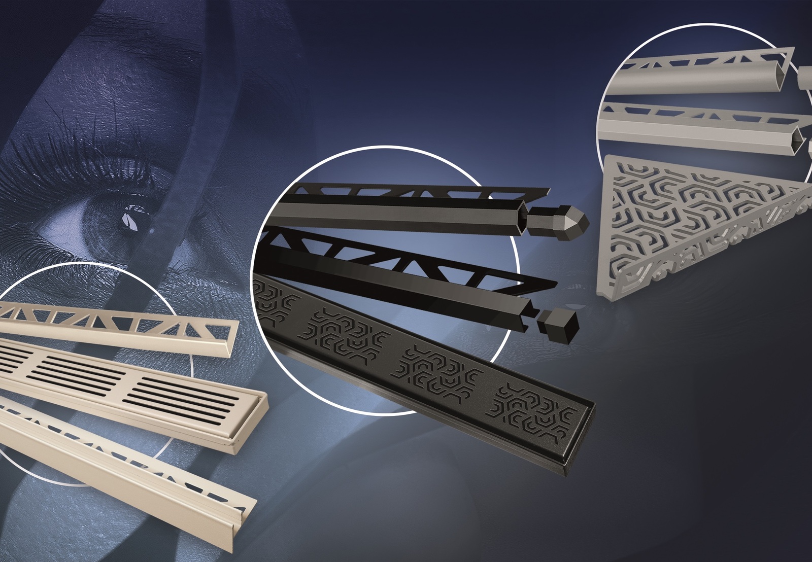 Dural: Neue Farben für Profile, Ablagen und Duschrinnen | Haustec