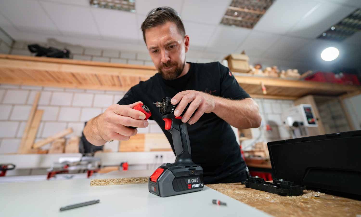 ABS 18 Subcompact: Akku-Bohrschrauber von Würth mit M-Click | Haustec