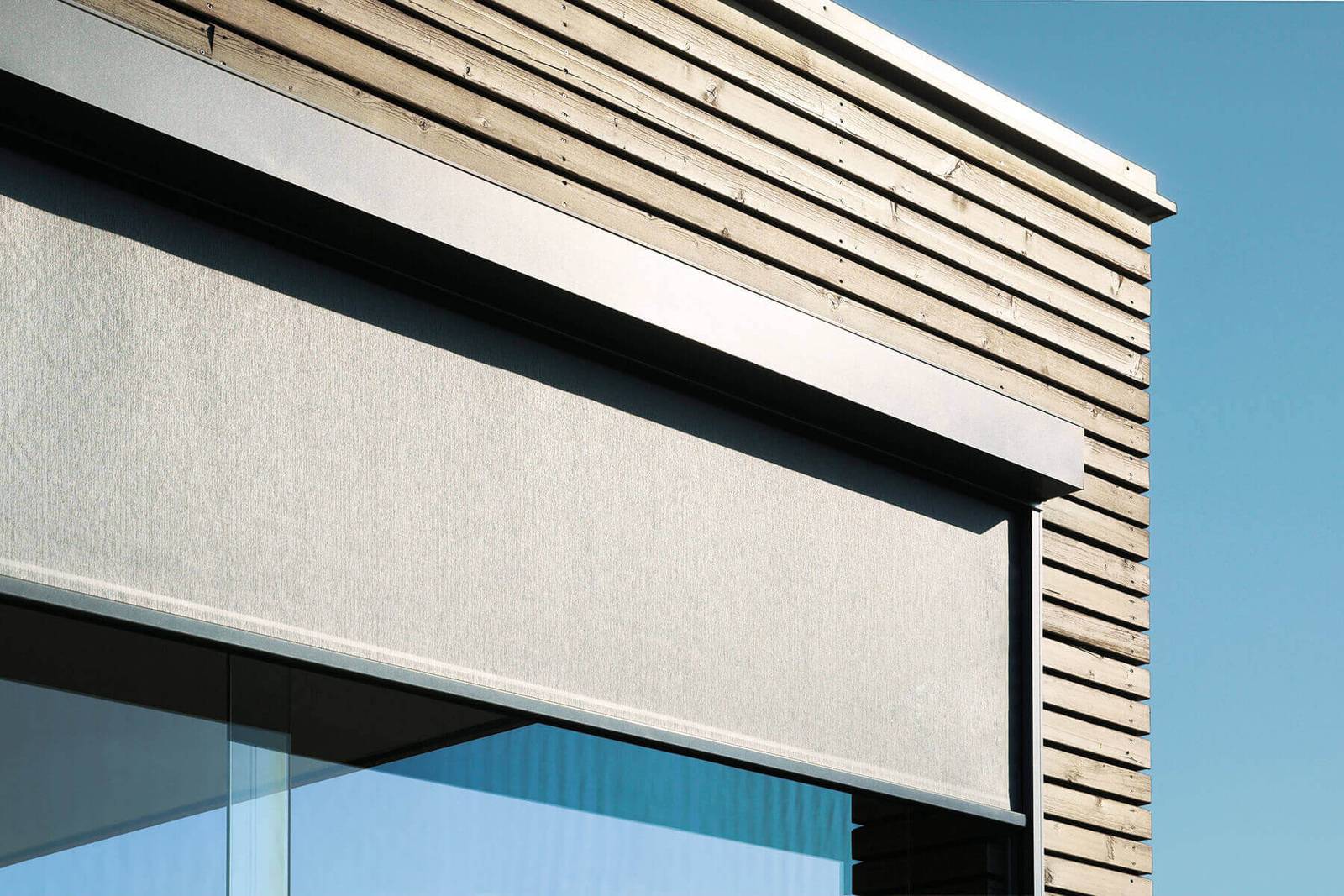 Sicht und Sonnenschutz Textile Materialien mit ZipSystemen Haustec