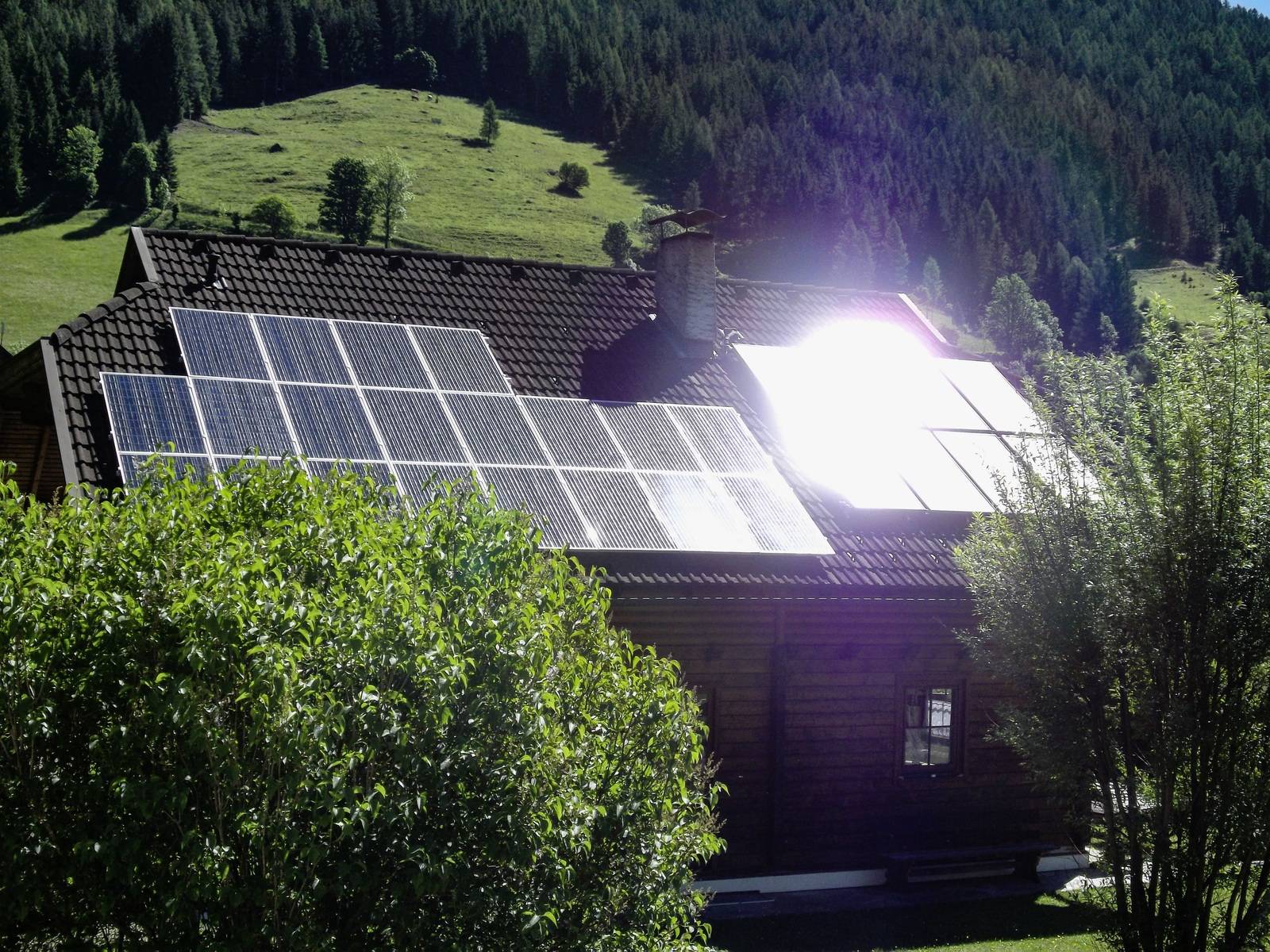Solaranlage im Garten - Grüner geht es nicht!