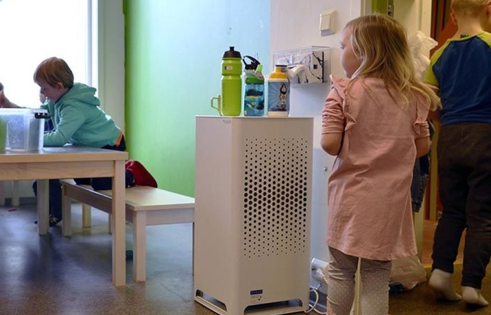 So halten Sie die Raumluft im Winter zu 99,995 Prozent virenfrei | Haustec