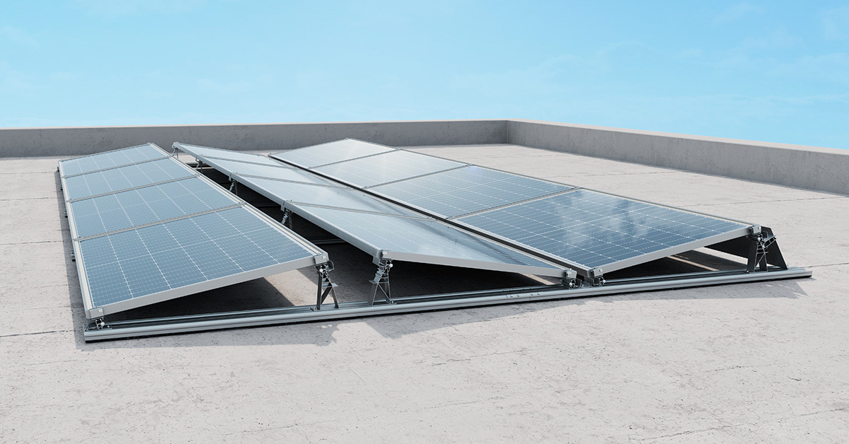 IBC AeroFix G3: PV-Montagesystem für Flachdächer | Haustec