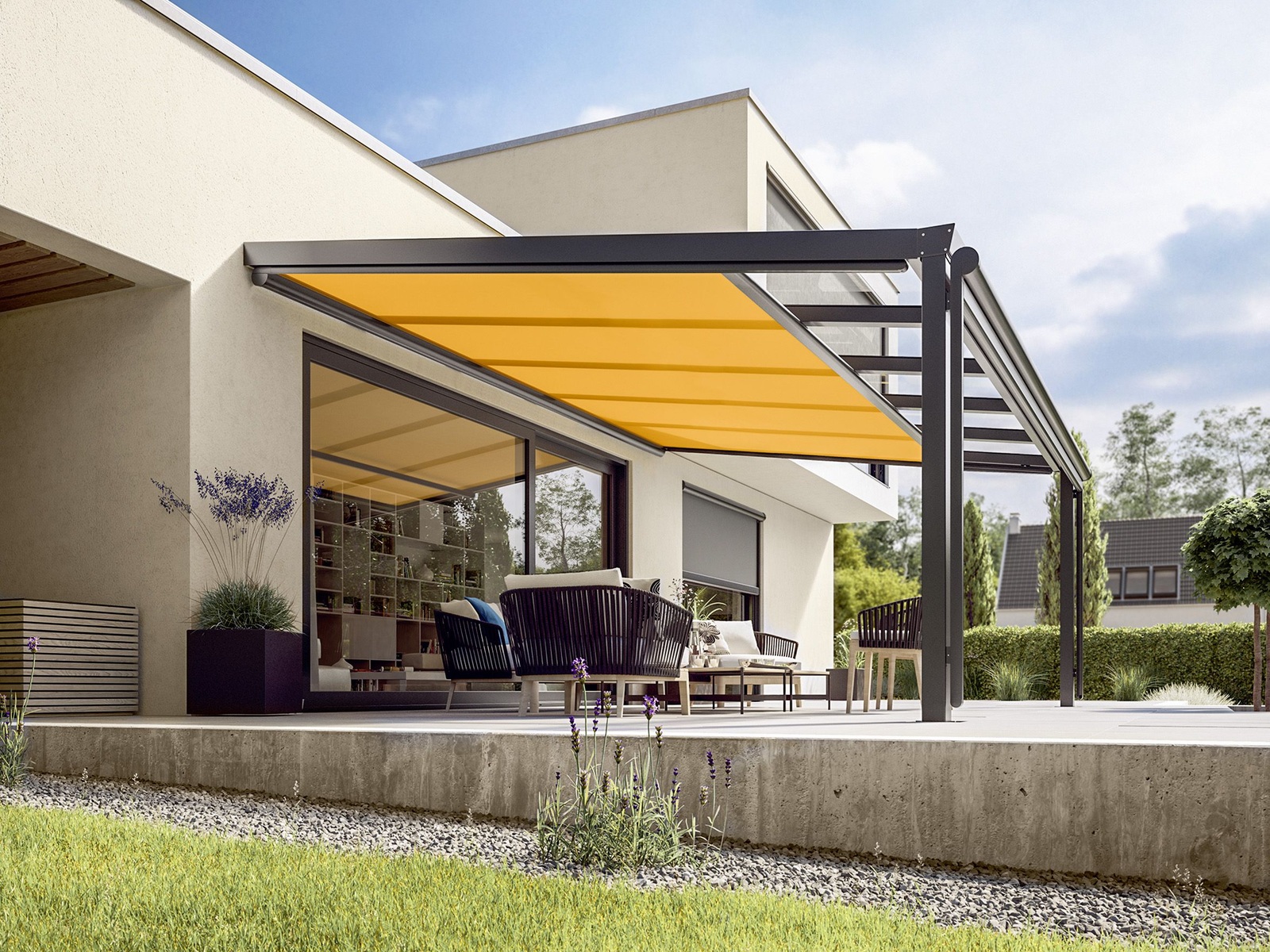 Terrassendach Glasdach - Deck - Stuttgart - by Merkle GmbH Rollladen und  Sonnenschutz