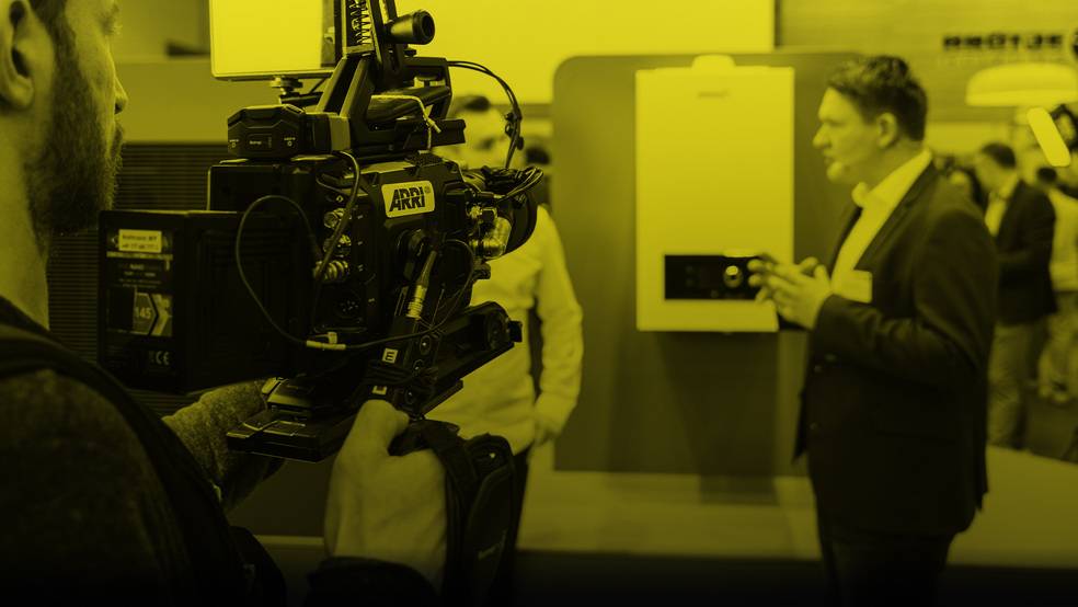 haustec TV auf der Messe - 1