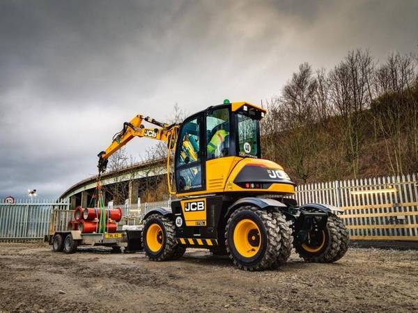 JCB Hydradig 110W Mobilbagger