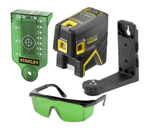 Die neuen STANLEY FATMAX 5-Punktlaser sind mit roter oder grüner Diode erhältlich. Die selbstnivellierenden Laser können dank ihres Arbeitsbereichs von ± 30 m (rot) bzw. ± 45 m (grün) vielseitig eingesetzt werden. Die neuen STANLEY FATMAX 5-Punktlaser sind mit roter oder grüner Diode erhältlich. Die selbstnivellierenden Laser können dank ihres Arbeitsbereichs von ± 30 m (rot) bzw. ± 45 m (grün) vielseitig eingesetzt werden.