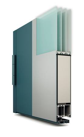 Die 77 mm dicken Vierfachverglasungen erreichen einen U-Wert von 0,6 W/m²K.