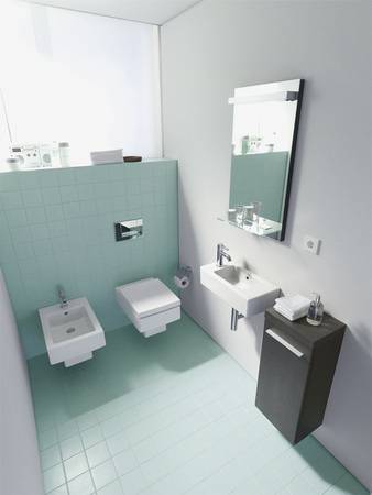 Bild 14: Frisch in den Tag startet man in diesem eher kühlen Bad.