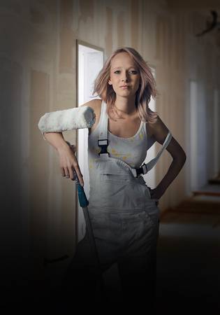 Janine Kasdorf, 30, Malerin und Lackiererin