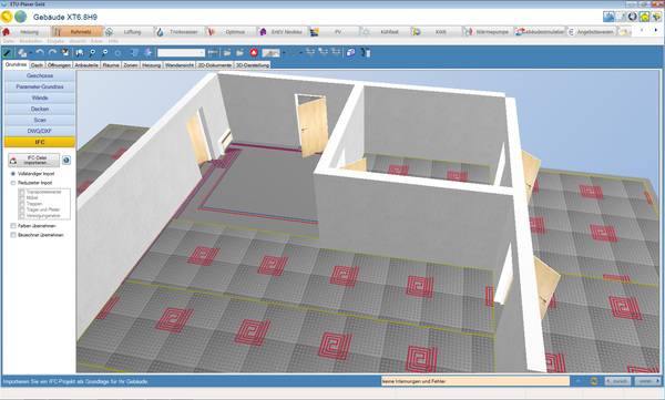 Rohrnetzberechnung im ETU-Planer