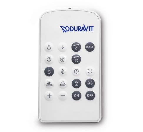 Die Fernbedienung für die A2-Betätigungsplatte. Die Fernbedienung für die A2-Betätigungsplatte.