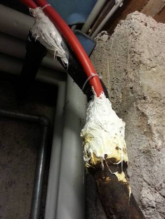 Unglaublicher Pfusch! Das hätte Bauschaum sein sollen!