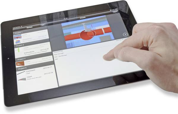 Bei der Modelldurchsicht entdeckte Fehler und Kollisionen lassen sich markieren und kommentieren.