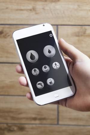 Die Washlet-App speichert individuelle Nutzerprofile.