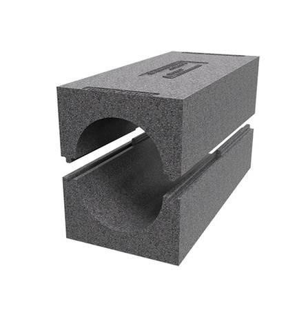 Der Montagestein von getAir besteht aus dem hocheffizienten Dämmmaterial Neopor und besitzt eine 162 mm große Öffnung, in die das Lüftungsge Der Montagestein von getAir besteht aus dem hocheffizienten Dämmmaterial Neopor und besitzt eine 162 mm große Öffnung, in die das Lüftungsge