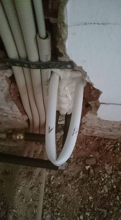 J. Müller schickte uns dieses Bild vom Umbau eines Gemeindehauses - vielen Dank!