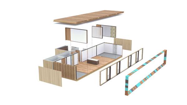 UMAR ist sortenrein aus wiederverwendbaren, wiederverwertbaren oder kompostierbaren Materialien konstruiert.