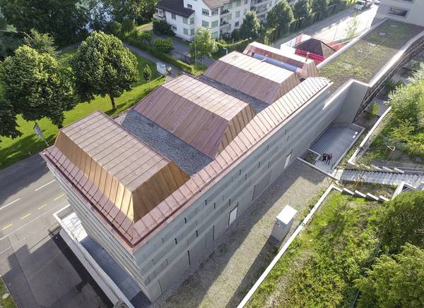 Neuapostolische Kirche, Schoop + Co. AG, Baden-Dättwil; Schneider & Schneider, Aarau; Kupfer 0,6 mm blank.