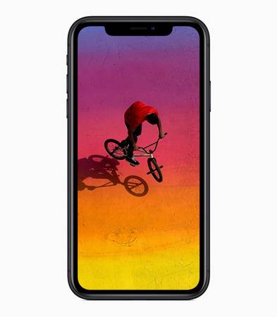 Ein 6,1-Zoll All-Screen Liquid Retina Display erstreckt sich bis in die Ecken des iPhone Xr und ist das "modernste LCD in einem Smartphone".