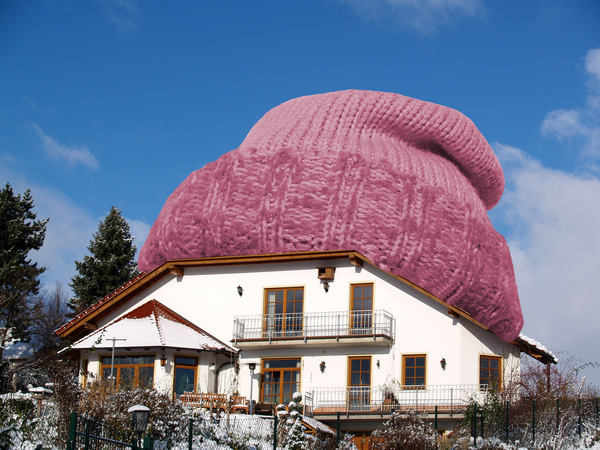 Eine Energieberatung endet häufig mit diesem Vorschlag für eine Dämmung. Er wurde allerdings bedauerlicherweise erst ein einziges Mal realisiert.